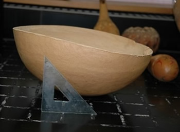 Bottle gourd bowl